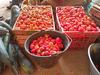  Stockage de légumes sur le marché. © V. Bancal, Cirad